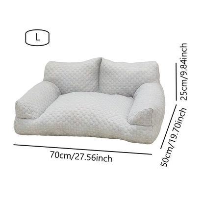 Cooling Ice Bean Sofa – Beat the Heat! Outdoor 22°C Cooling + Massage Nodes for Ultra-Relaxing Rest.Durable, Breathable, High-Resilience PP Cotton.Perfect Cooling Pet Bed for Dogs & Cats.