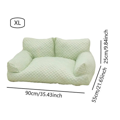 Cooling Ice Bean Sofa – Beat the Heat! Outdoor 22°C Cooling + Massage Nodes for Ultra-Relaxing Rest.Durable, Breathable, High-Resilience PP Cotton.Perfect Cooling Pet Bed for Dogs & Cats.